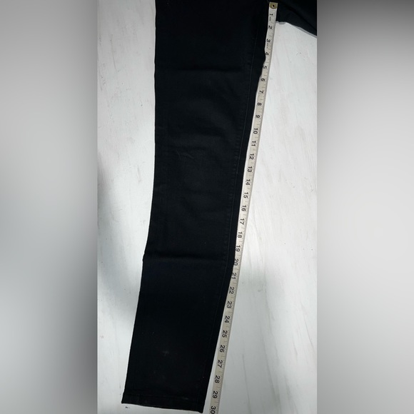 Black Jean Ann Taylor LOFT 26/2 skinny - Picture 3 of 4